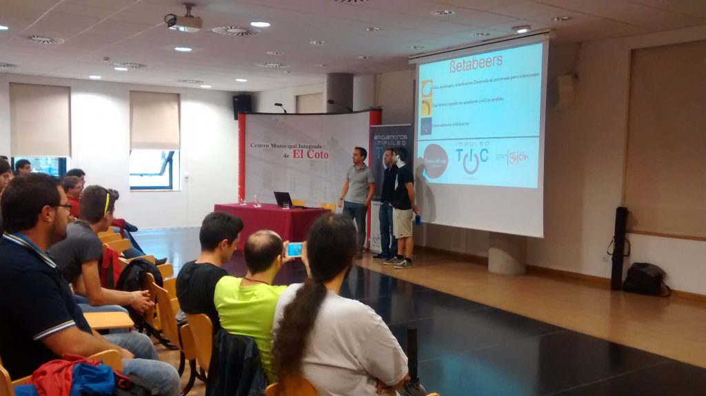 Presentación del evento