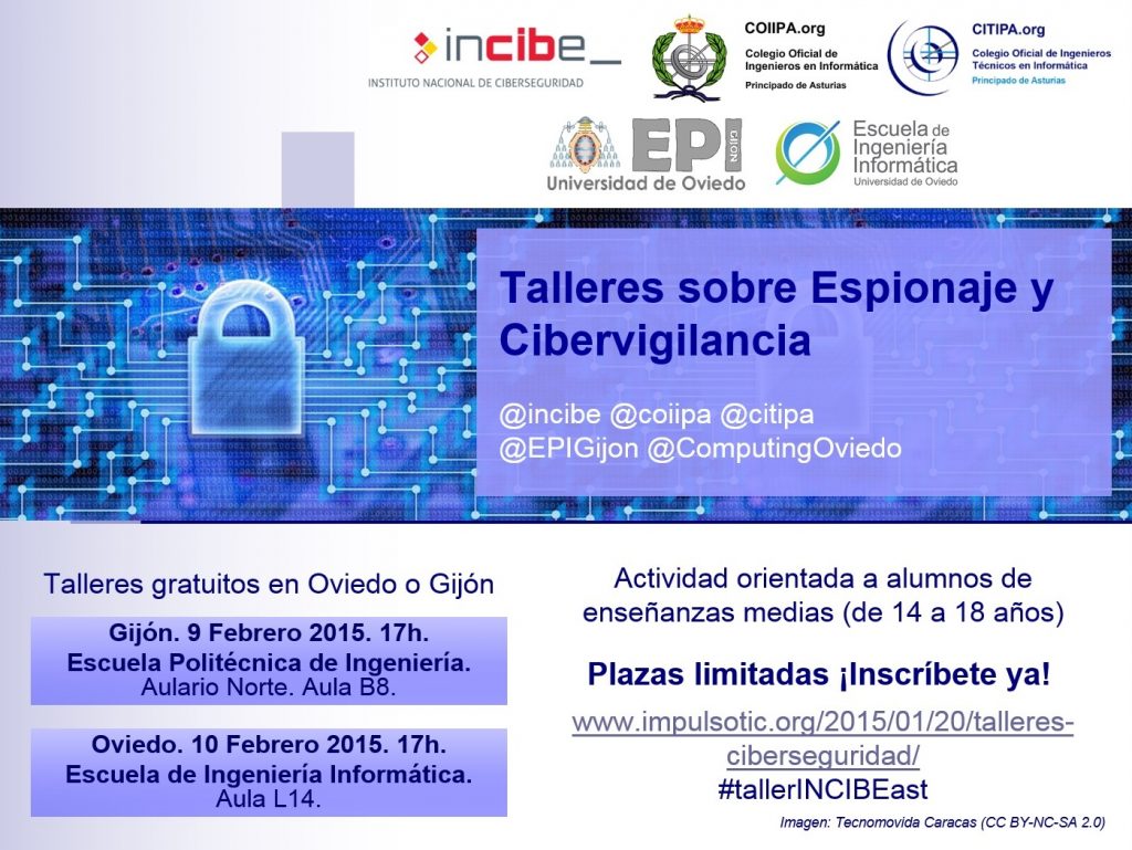 201501 Talleres INCIBE - Cartel