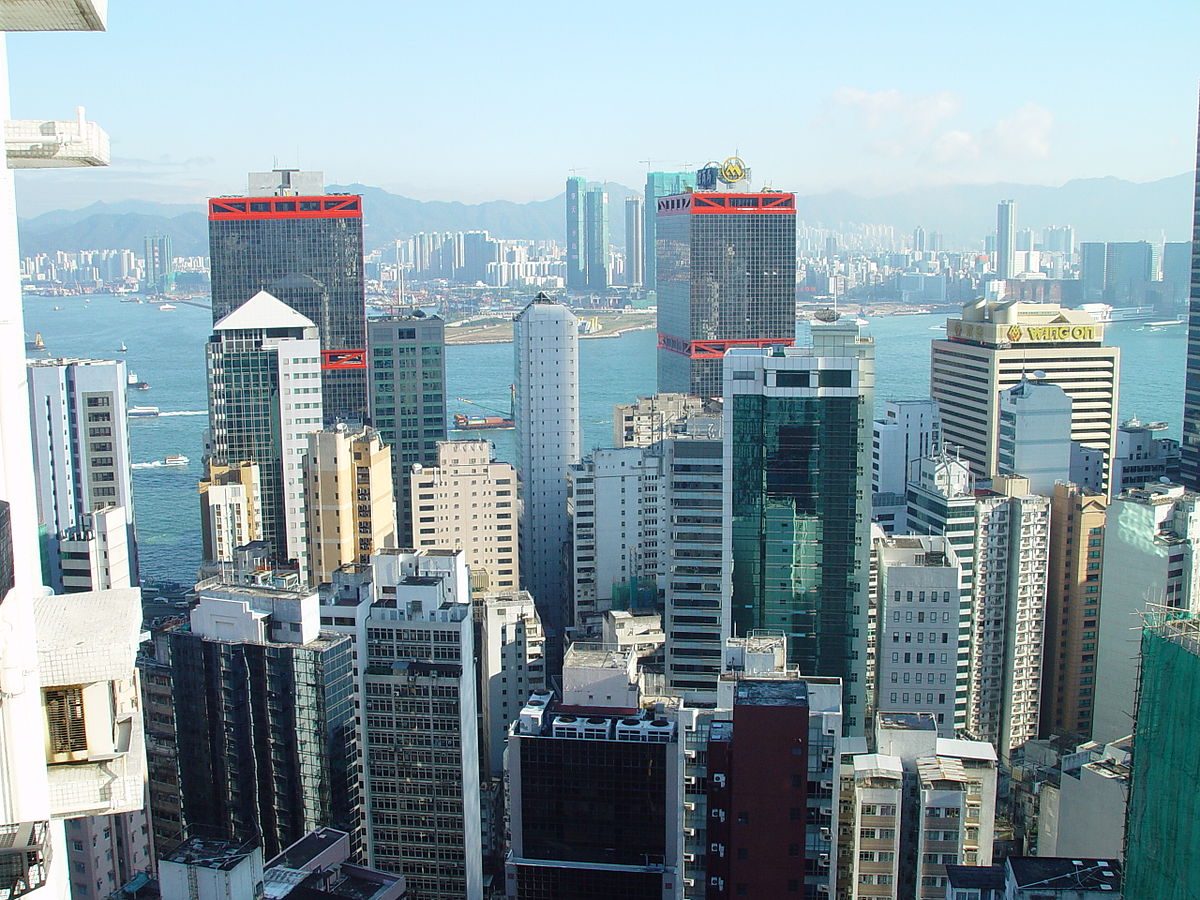 Vista de Hong Kong