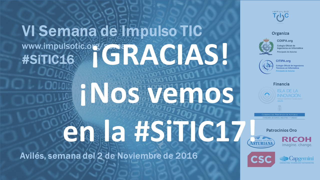 #SiTIC16 - Gracias